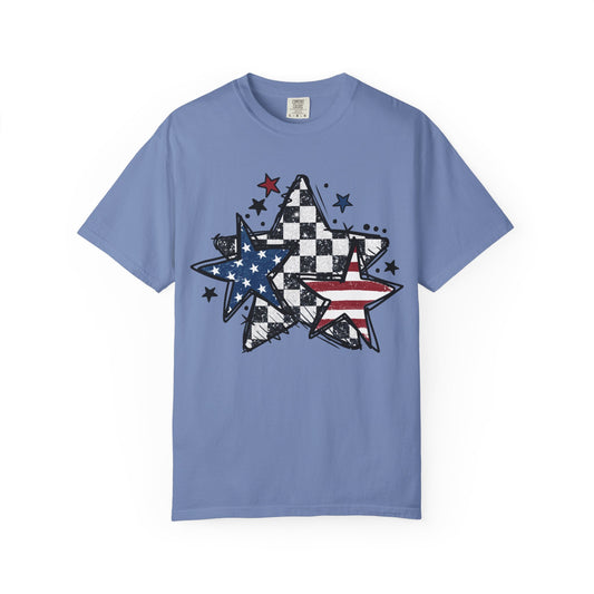 Patriotic Star Graphic Unisex T-Shirt