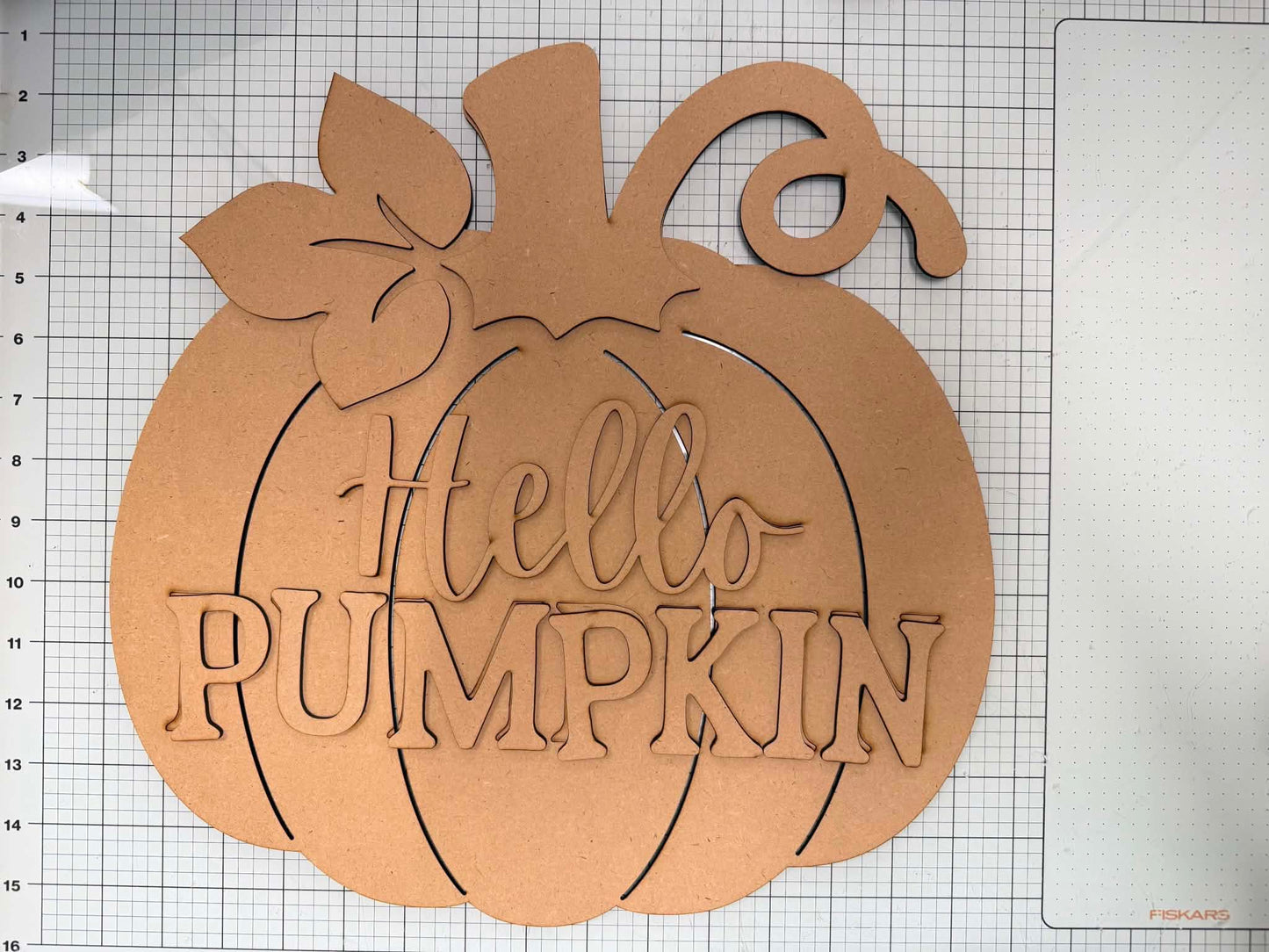Hello Pumpkin Door Hanger