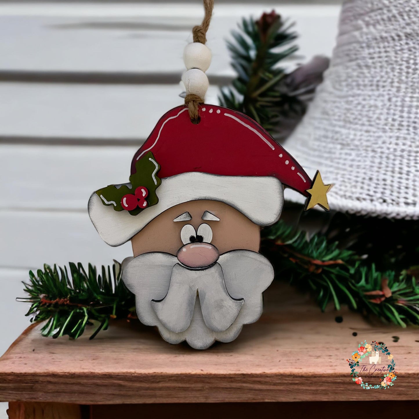 Santa Ornament