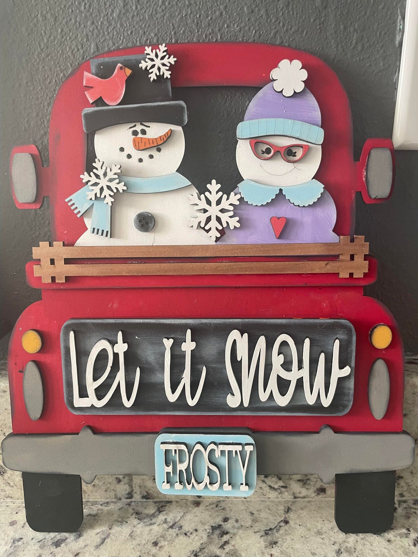 Let It Snow | Interchangeable Insert