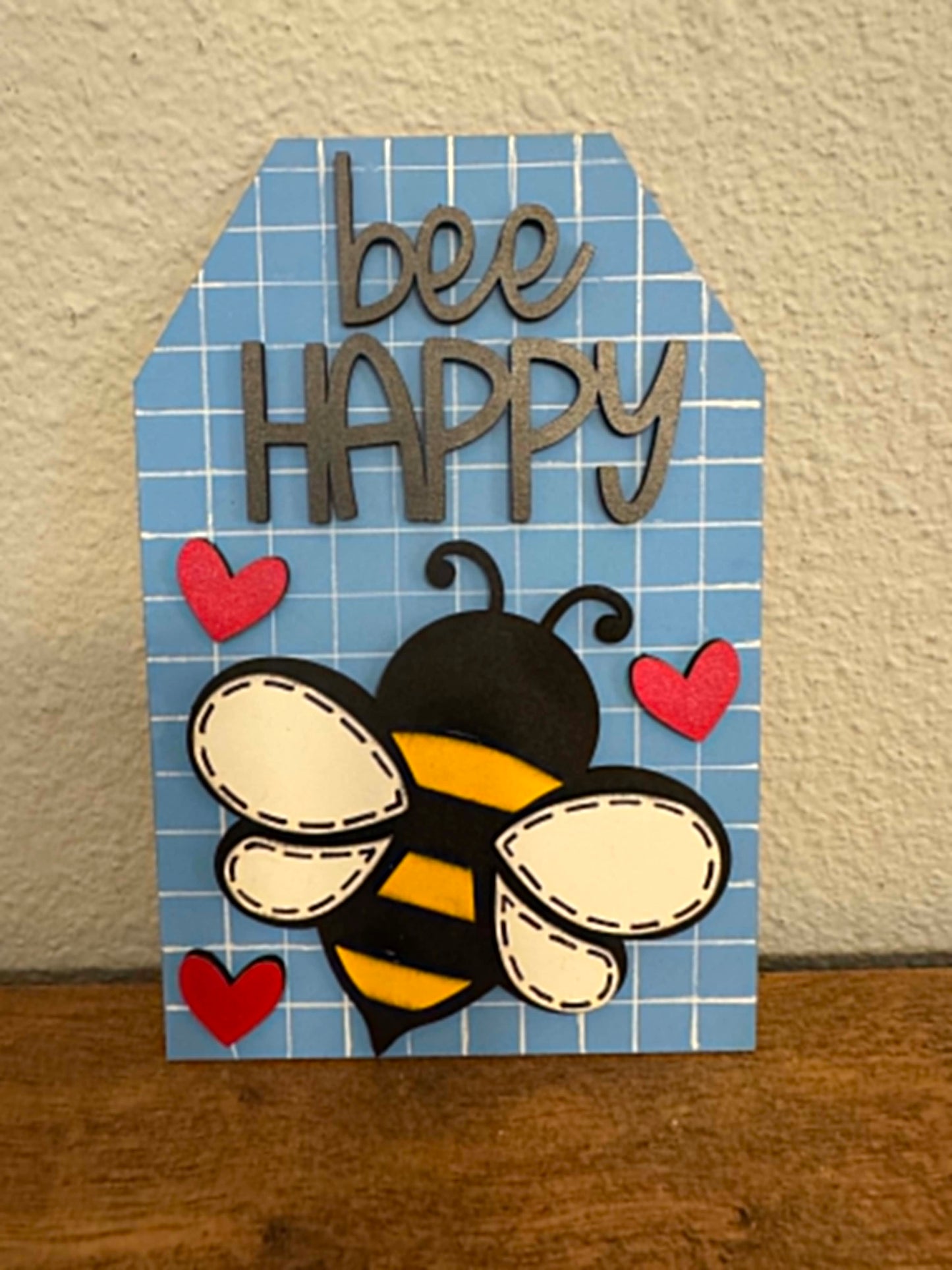 BLANK - Bee Happy Tag