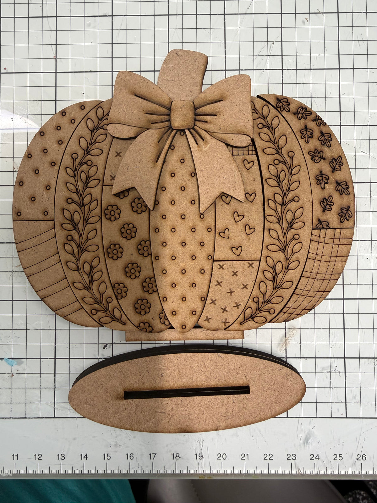 Mini Patchwork Pumpkin