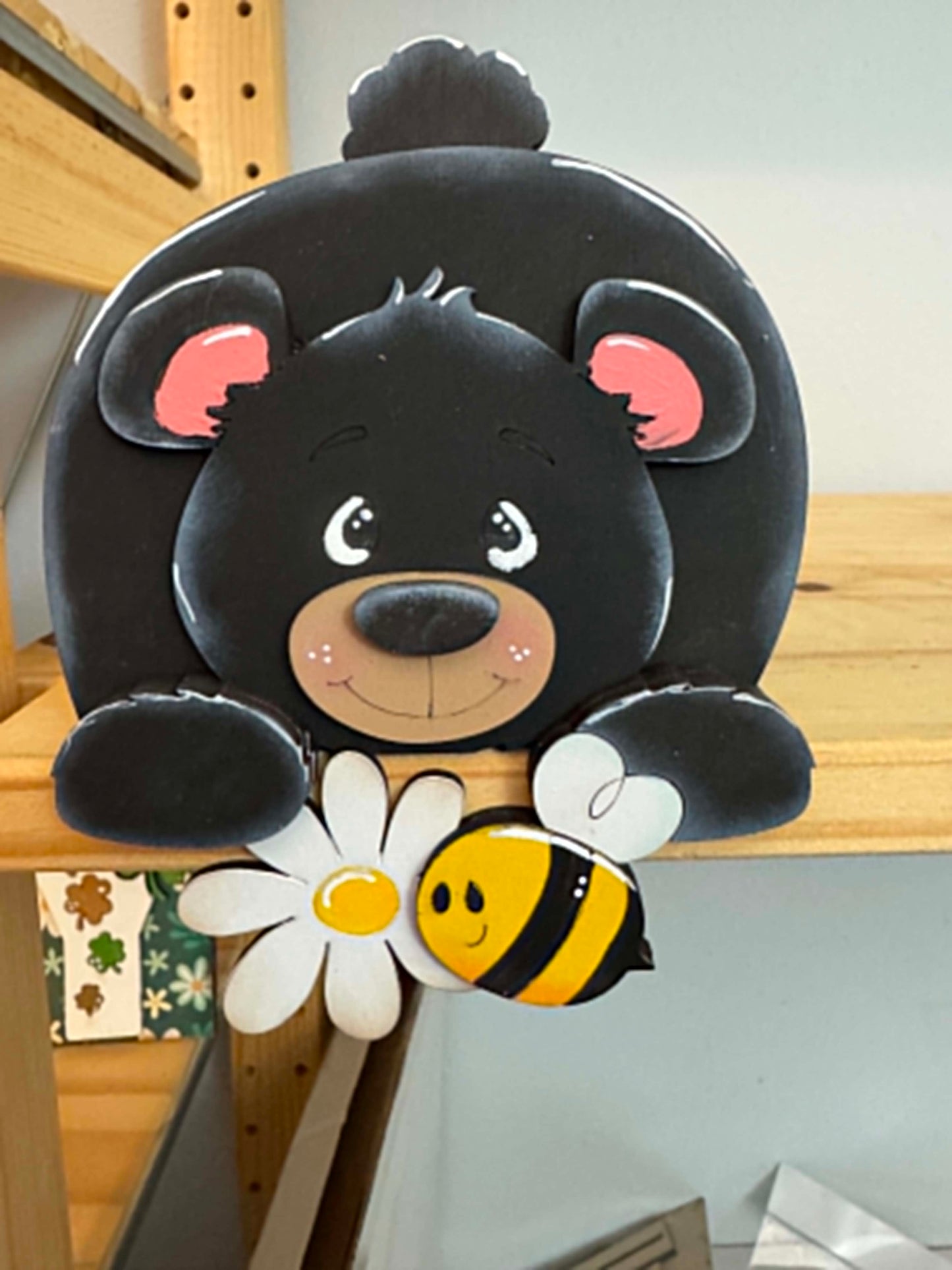 Bear & Bee Shelf Hanger