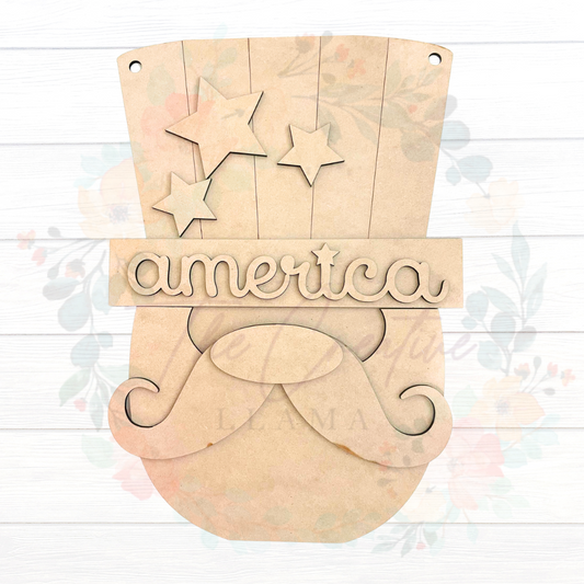 Uncle Sam Door Hanger