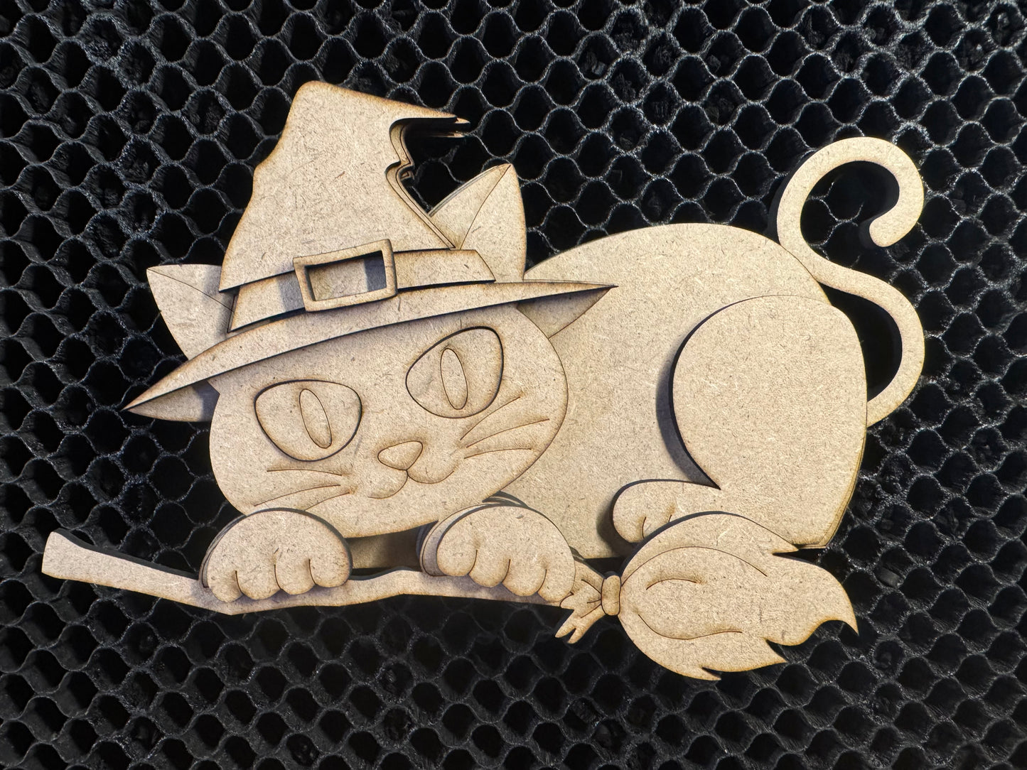 Halloween Cat Shelf Hanger