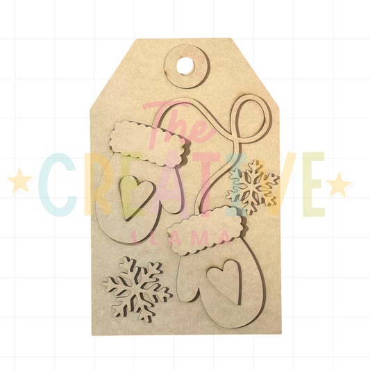 Mitten Door Tag