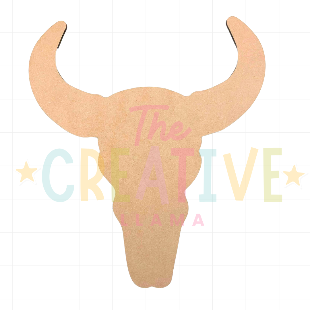 Cow Skull Cutout