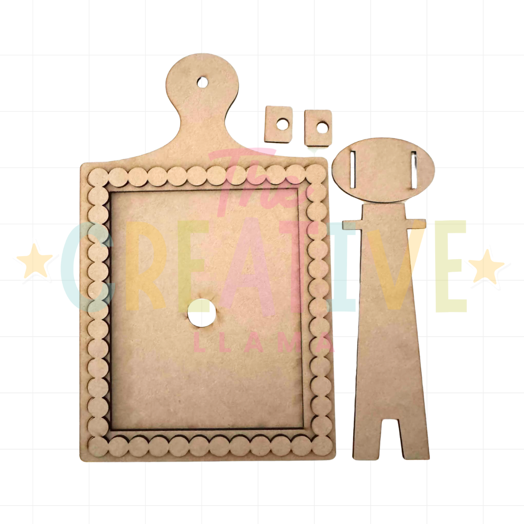 Breadboard Bead Trim Frame | Interchangeable Base