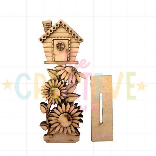 Sunflower Birdhouse