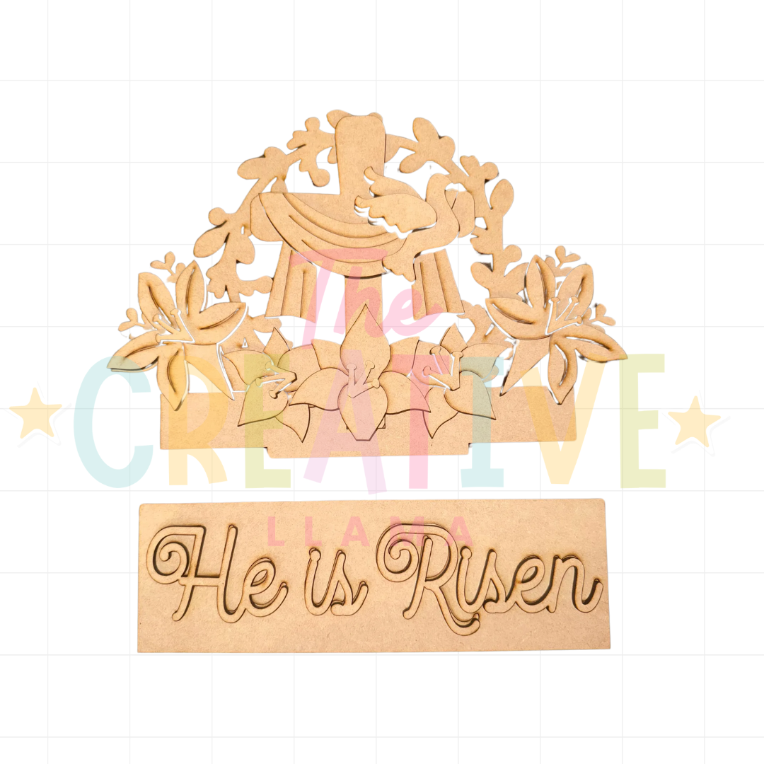 He Is Risen | Interchangeable Insert