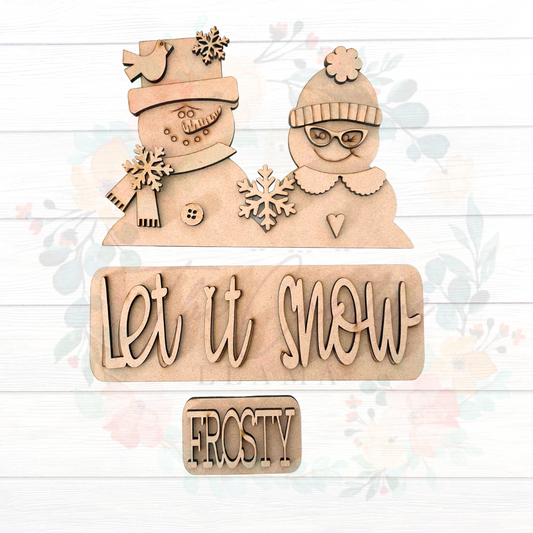 Let It Snow | Interchangeable Insert