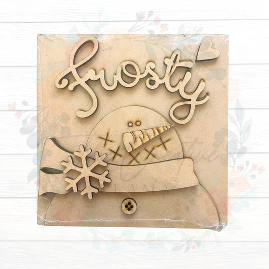 Frosty Snowman | Interchangeable Frame Insert