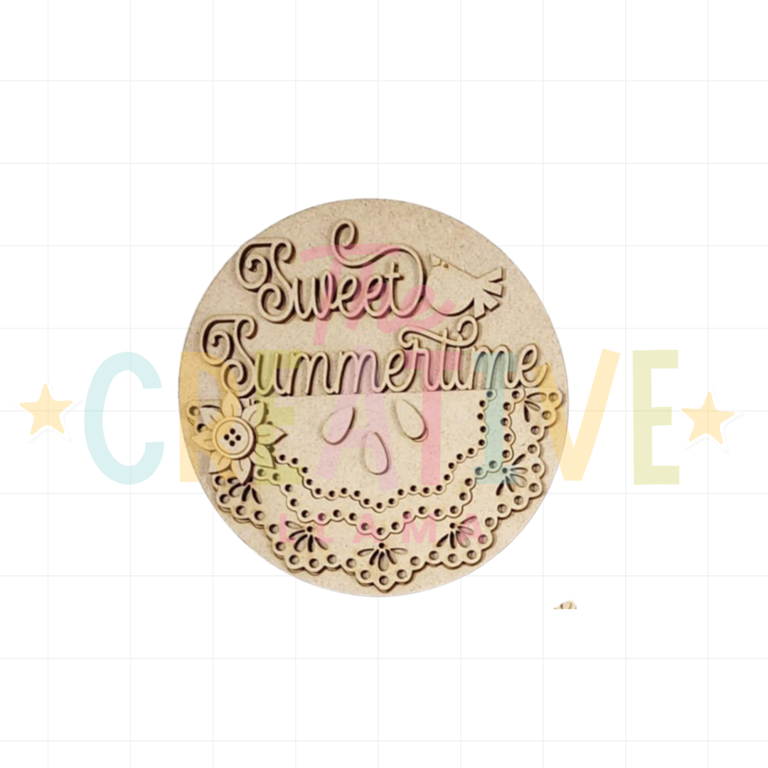 Sweet Summer Watermelon Round