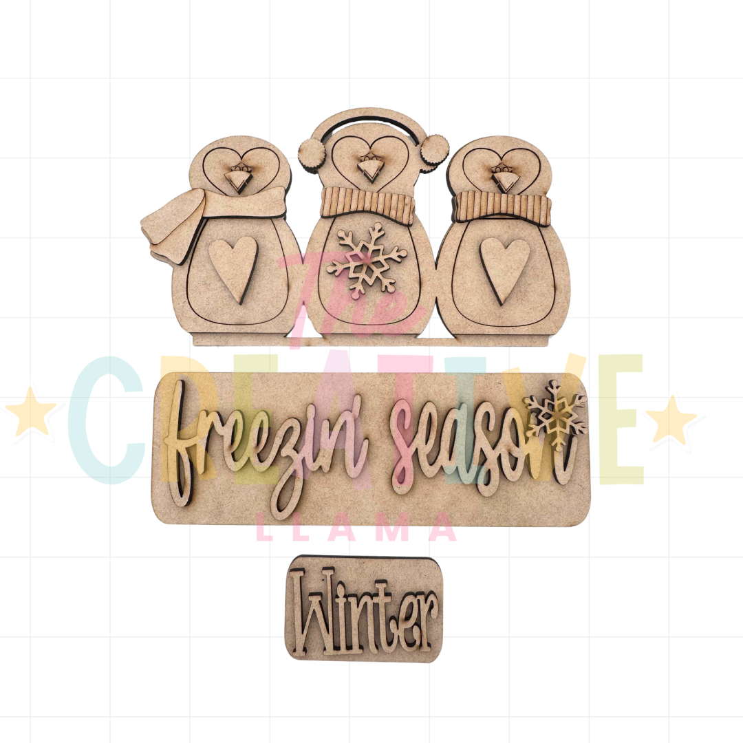 Freezin' Season | Interchangeable Insert