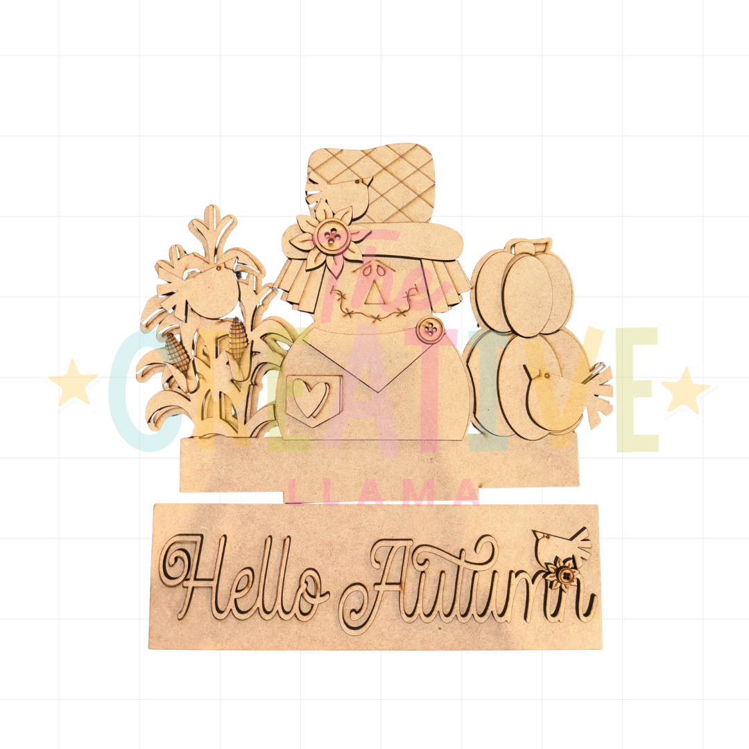 Hello Autumn | Interchangeable Window Insert