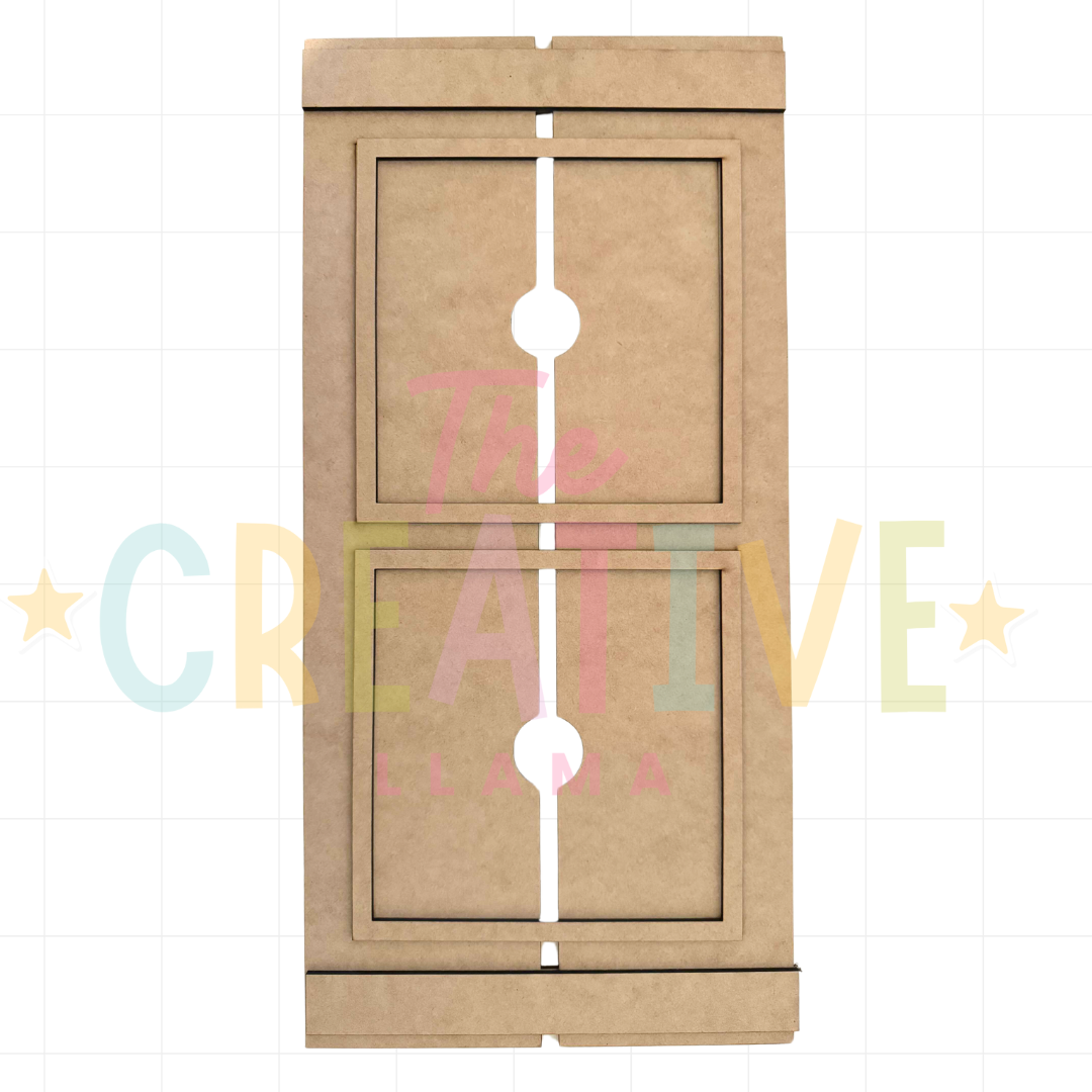 Double Shutter Frame | Interchangeable Base