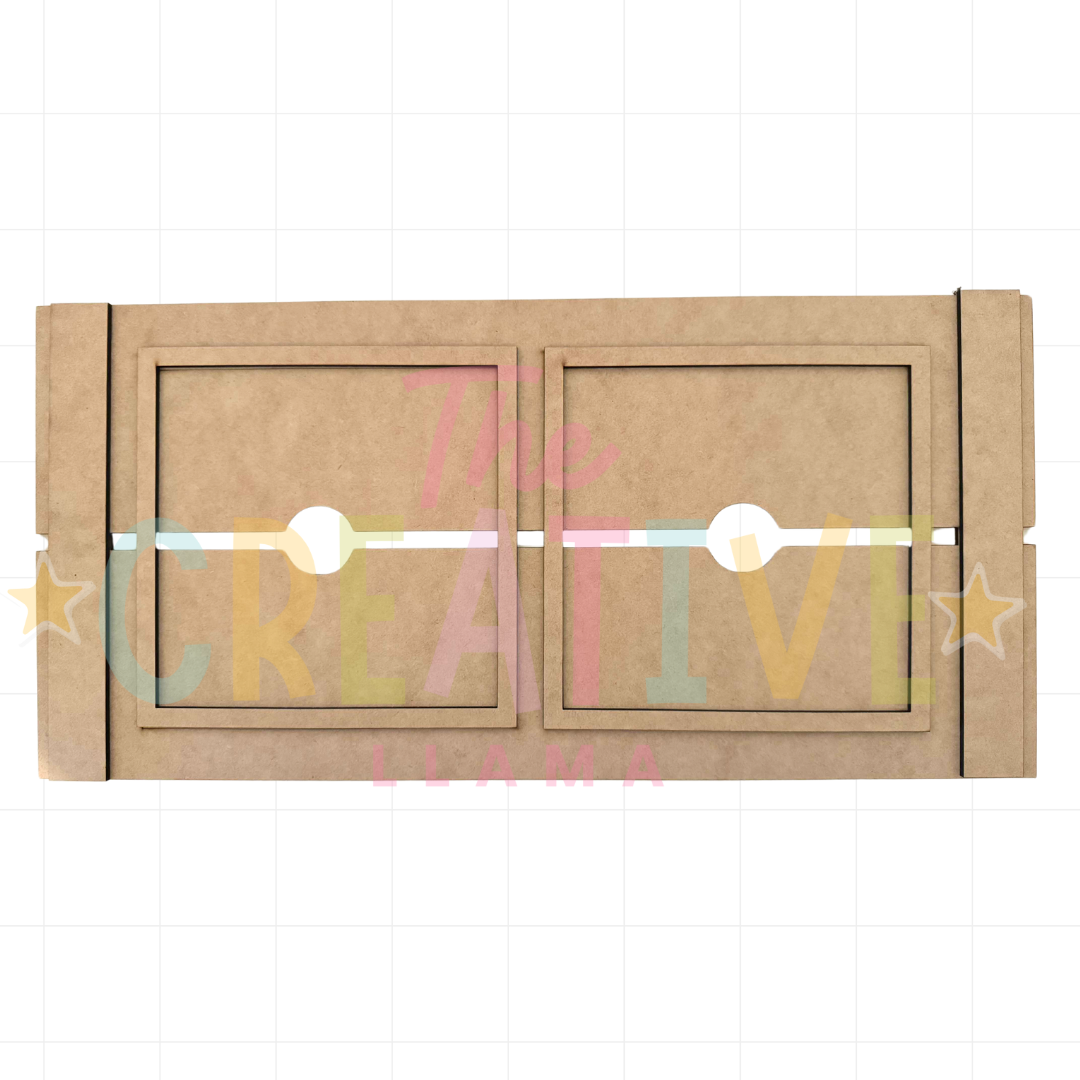 Double Shutter Frame | Interchangeable Base