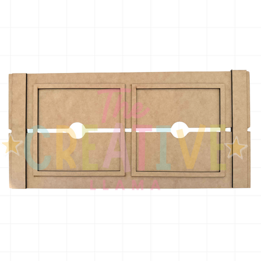 Double Shutter Frame | Interchangeable Base