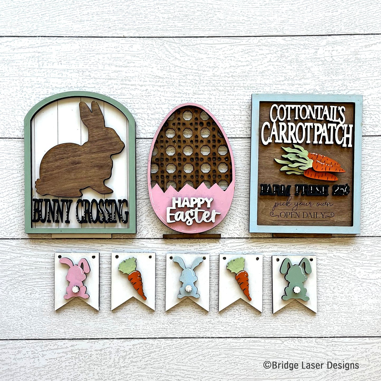 Bunny Crossing | Interchangeable Insert