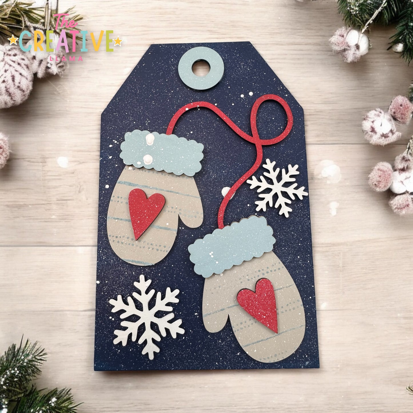 Mitten Door Tag