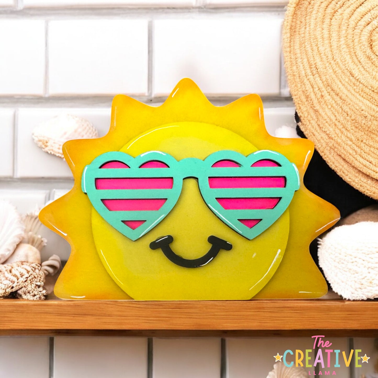 Funky Sun Shelf Sitter