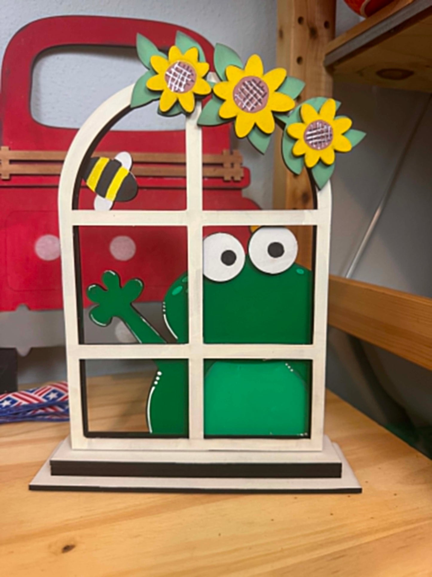 BLANK - Window Frog Shelf Sitter