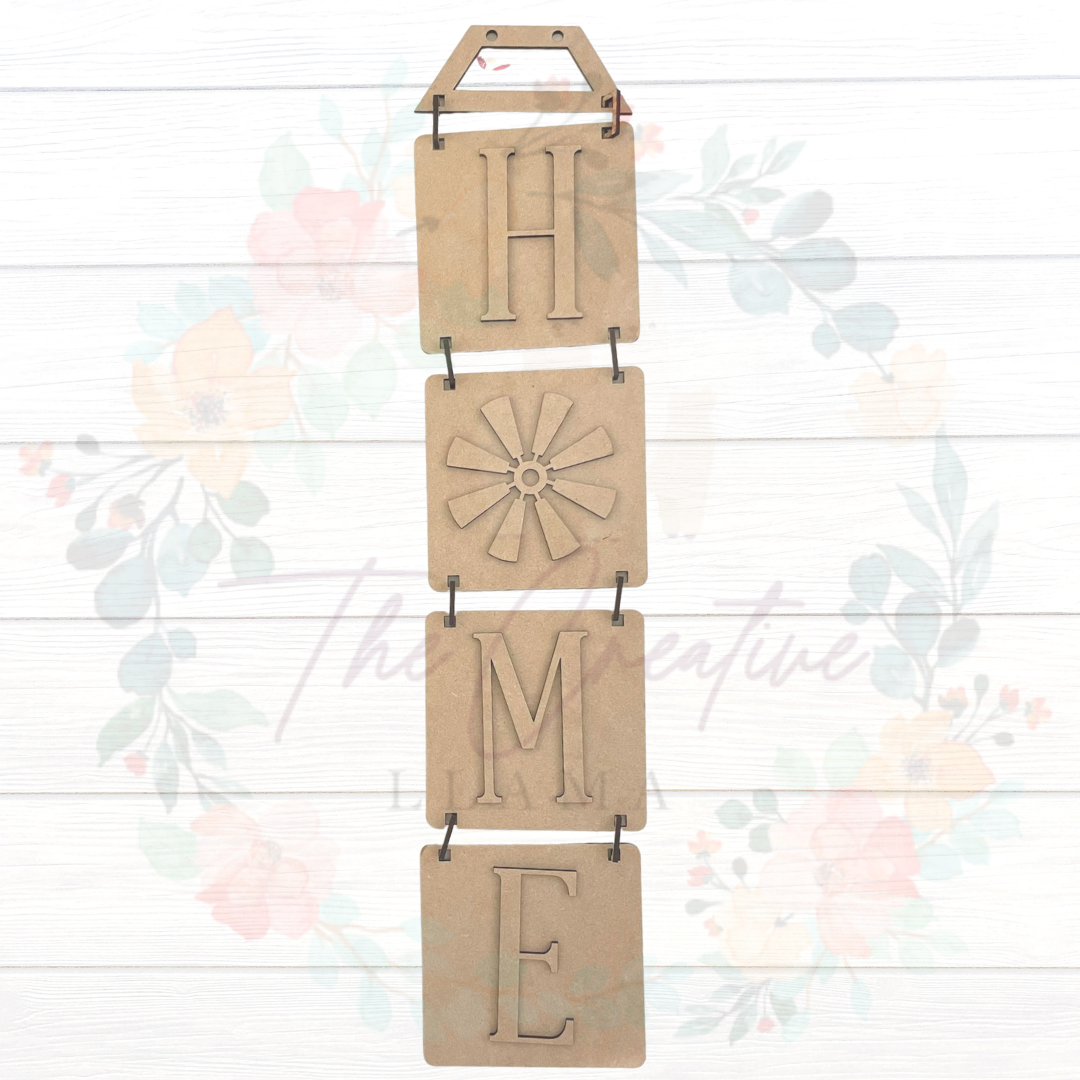 Hanging Home Sign