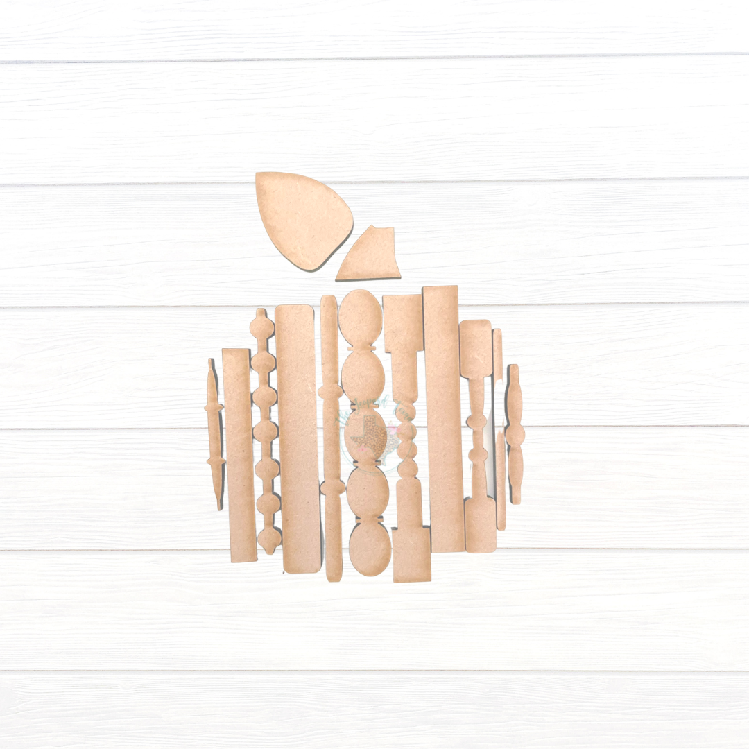 Mini Spindle Pumpkin