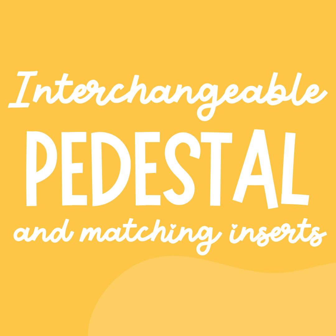 INTERCHANGEABLE: Pedestal Stand