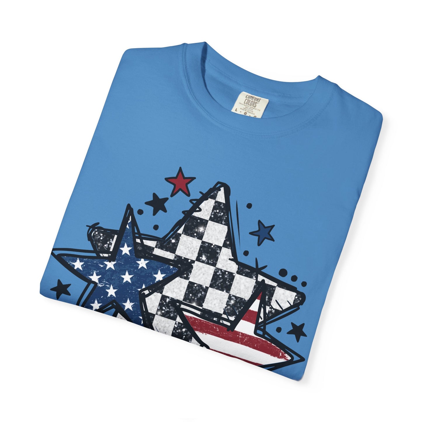 Patriotic Star Graphic Unisex T-Shirt