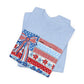 Patriotic Patchwork Flag Tee