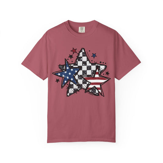 Patriotic Star Graphic Unisex T-Shirt