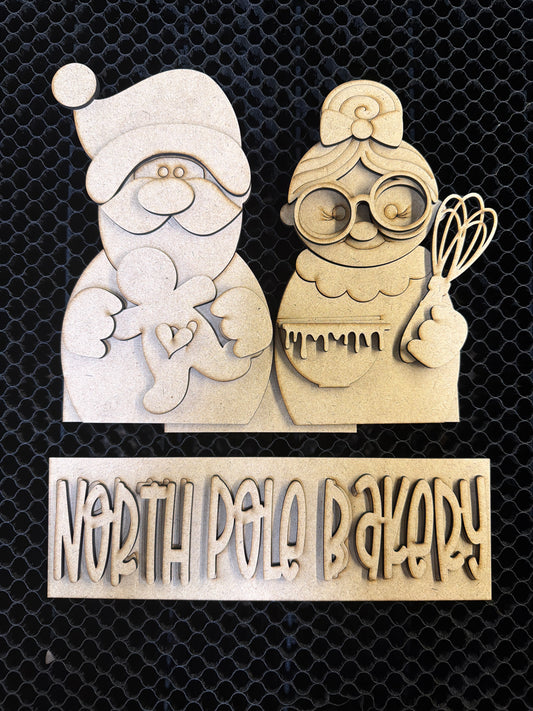 North Pole Bakery | Interchangeable Window Insert (Copy)