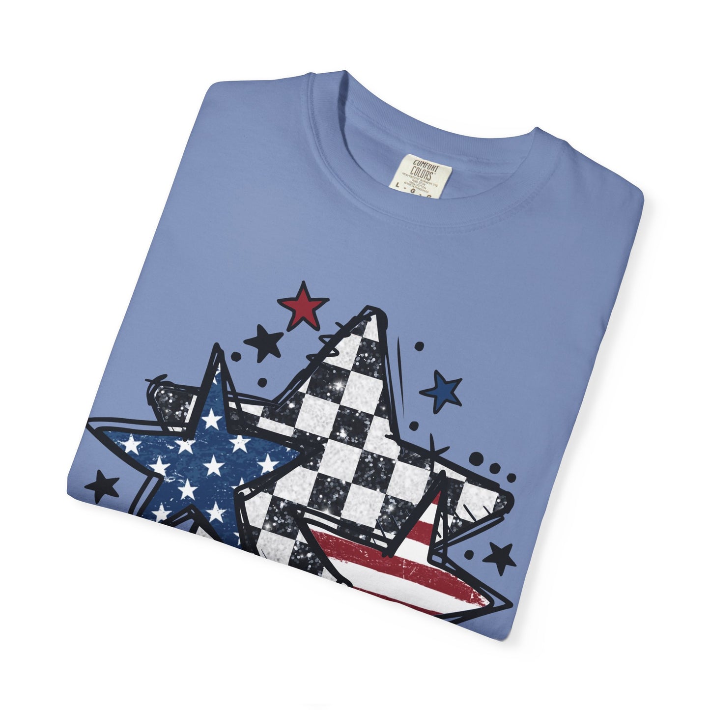 Patriotic Star Graphic Unisex T-Shirt