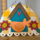 Scalloped Birdhouse Hanger