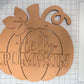 Hello Pumpkin Door Hanger