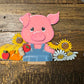 BLANK - Fall Pig Basket Insert