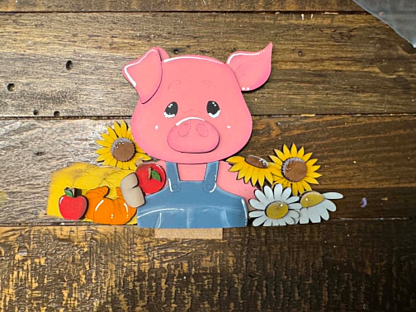 BLANK - Fall Pig Basket Insert