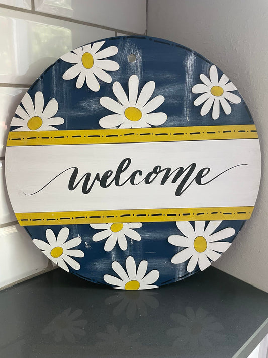 Daisy Door Hanger