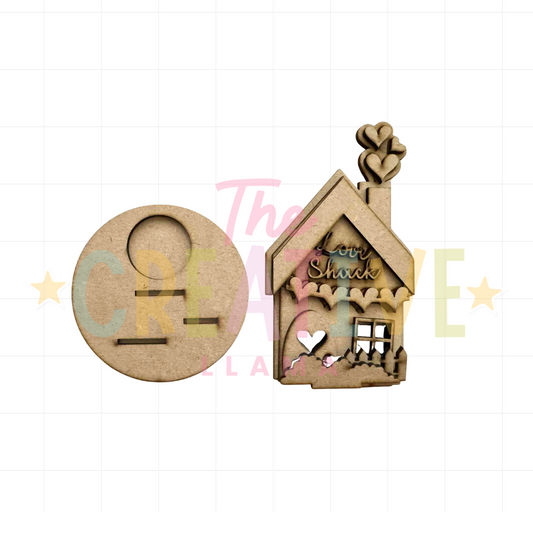 Love Shack | Interchangeable Pedestal Insert