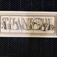Stitched Thankful Framed Sign