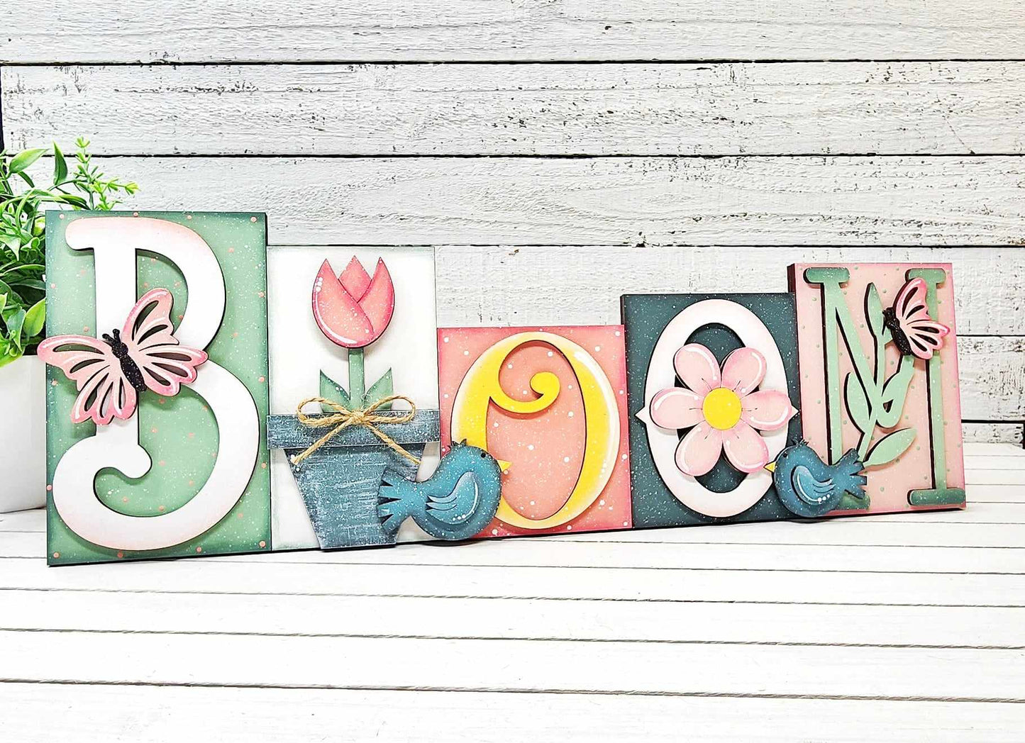 Bloom Word Block