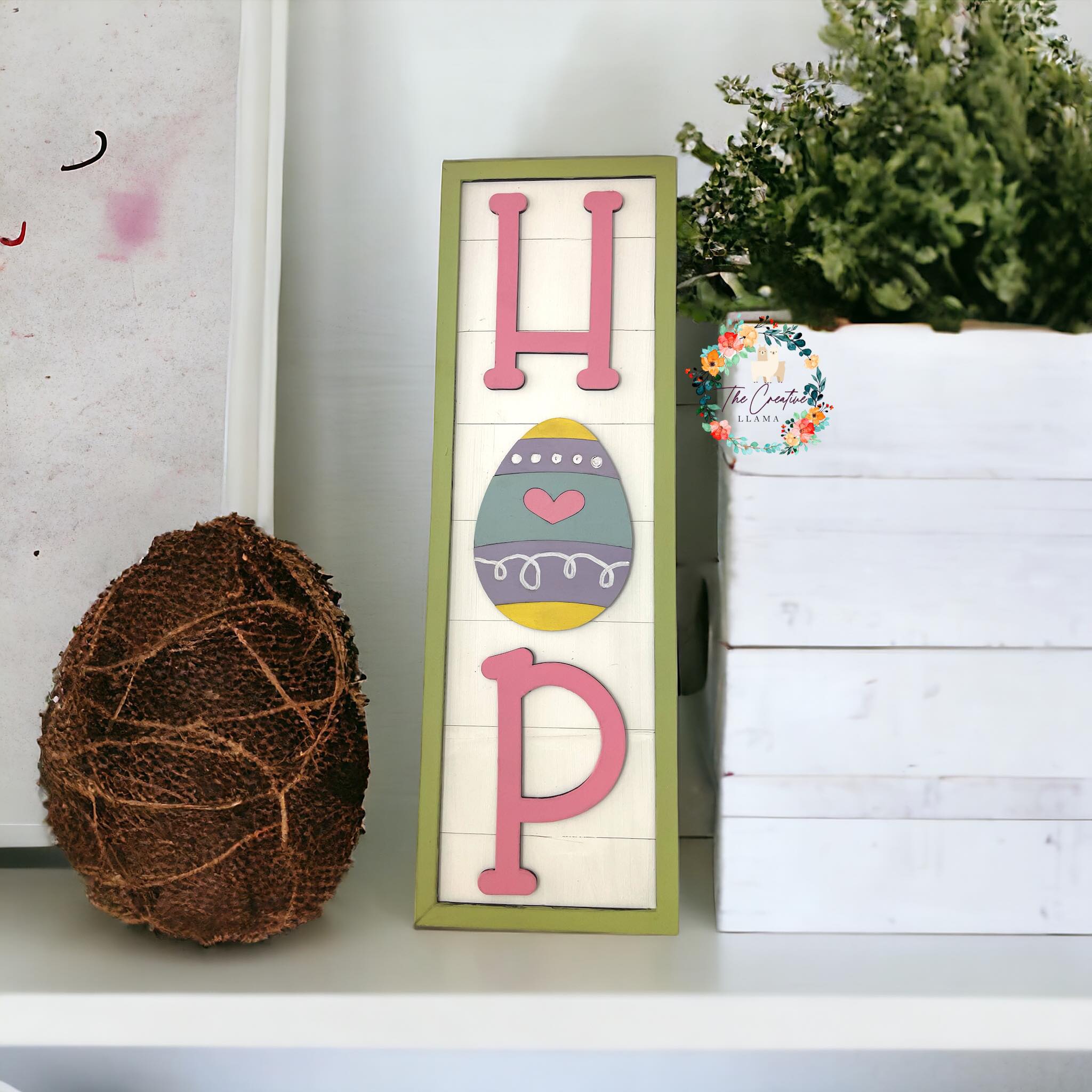 Hop Sign – The Creative Llama
