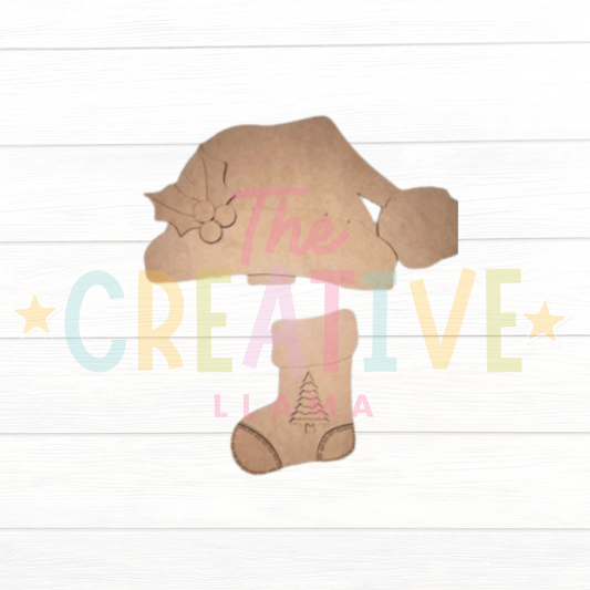 Santa Hat | Interchangeable Insert