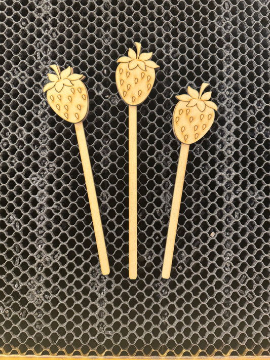 Strawberries | Mug Stick Interchangeable