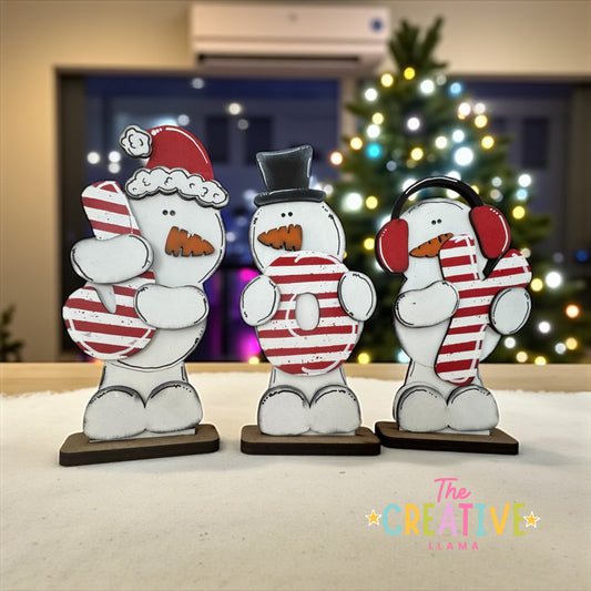 Joy Snowmen Set