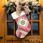 Barn Quilt Stocking Door Hanger