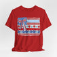 Patriotic Patchwork Flag Tee
