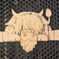 Highland Cow Shelf Hanger