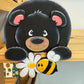 Bear & Bee Shelf Hanger